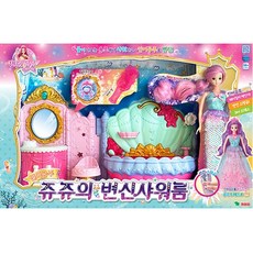 시크릿쥬쥬 쥬쥬의변신샤워룸 마론인형, 혼합색상, 1개