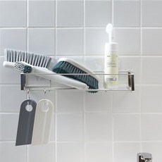 [JAJU/자주] 간단 부착 스텐 와이어 선반_38CM, JAJU 브랜드관 간단 부착 스텐 와이어 선반_38cm