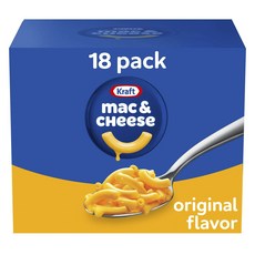 크래프트 Macaroni & Cheese Sauce Mix Original Flavor 18개입, 3.69kg, 1개