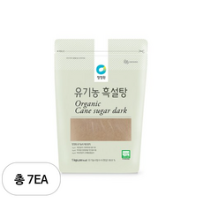 청정원 흑설탕, 1kg, 7개