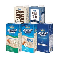 (매장정품) 매일 (대용량특가) 두유&아몬드브리즈 언스위트바리스타고단백 950ml 10팩 233457