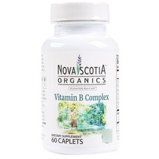 NOVA SCOTIA ORGANICS 複合維生素 B 膠囊, 60顆, 1罐