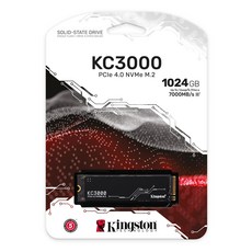 Kingston KC3000 PCIe 4.0 NVMe M.2 1024GB 固態硬碟