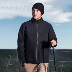 WESMART M79 남성 전술 자켓 | 클래식 테크웨어 발열 겨울 아웃도어 자켓 방풍 방수 통기 하드쉘 등산 캠핑 트레킹용