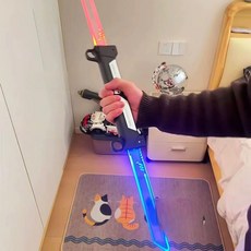 듀얼 광선검 장난감 칼장난감 야광검 레이저 led 검