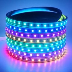 레비바 네오픽셀 튜브타입 LED바 모듈별매 유연한조명, 12V용 검정띠 50cm