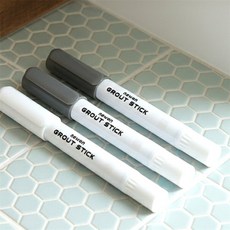 쥬넛 타일 줄눈 보수 화이트 페인트마커 벽면보수제 줄눈코팅제, 흰색