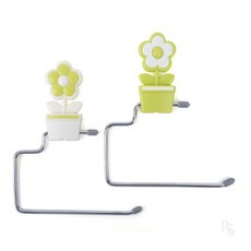 부착식 모던 휴지걸이 깔끔한휴지걸이, 숏, 1개