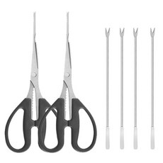 게가위 C타입 블랙 2개 + 게포크 A타입 4개, 1개