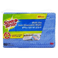 스카치브라이트 다용도 행주 청소포 100매 x 2, 100개입, 1개