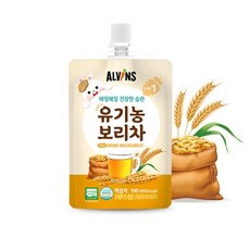 엘빈즈 매일매일 건강한 습관 유기농 보리차, 100ml, 1개