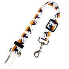 강아지안전벨트 충격방지 애견차량안전벨트 고탄력 튼튼한 강아지안전벨트시트, 호박 마법사 모자, 32-62센티미터