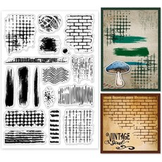 PVC 스티커 다양한 모양 스크랩북 다이어리 꾸미기 포토앨범 카드메이킹 핸드메이드 21x14.8x0.3cm, 클리어, 1개