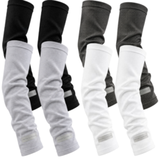홀덴 자외선차단 냉감 루즈핏 쿨토시 2개, 1개, White+Black