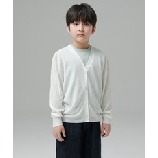 무신사 스탠다드 MUSINSA STANDARD KIDS 오버사이즈 플레인 가디건 [아이보리] MKDWCZX63-IV 401380
