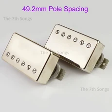 1959 컬렉터스 에디션 PAF IV G 스타일 알니코 4 험버커 픽업 (LP 일렉트릭 기타용) 49.2mm 간격 2심선 니, 09 Set-Nickel-49.2mm