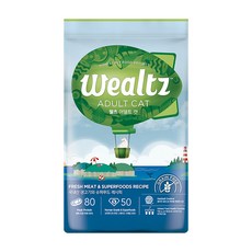 웰츠 고양이 어덜트 건식사료, 2.1kg, 1개