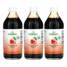 5배농축 원스데일리 타트체리 다이나믹 헬스 울트라 5x 주스 농축액 Dynamin Healthy Tart Cherry, 473ml, 3개