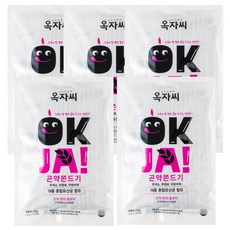 순수스토리 옥자씨 고소한 곤약 쫀드기 입터짐방지 가벼운 국내산 곡물 영양간식, 75개, 25g