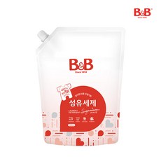 [리뉴얼] 비앤비 시그니처 유아 섬유 세탁 세제 리필 1500ml 3개, 1.5L