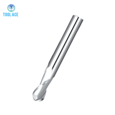 툴에이스 알루미늄용 2날 TAABE 볼엔드밀, 1개, TAABE R1x4x4x50x2