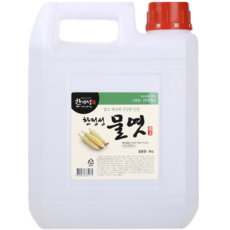[박스포장] 한정성 100% 순옥수수 물엿 8KG 식당용 업소용 대용량, 1개