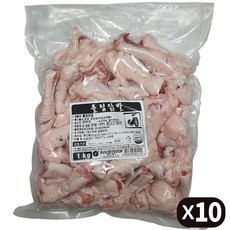 프레쉬맥스 닭발 원료 튤립닭발, 10개, 1Kg