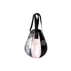 FIGHTBRO 梨形拳擊沙包 加厚耐用 防水牛津布 拳擊散打訓練專用, 鍍玫瑰金色(含填充) 54X38CM