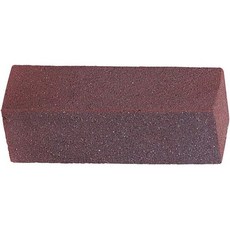 스키 왁스 다리미 세트 브러쉬 스윅스 구미 고무 가장자리 튜닝 부드럽고 단단한 돌, Red/Hard, 1개