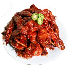 매운 양념게장 19-26쪽 2키로 전후 간장게장 착한 꽃게장 꽃게무침 삼점 참한 게장 여수 택배 맛집, 2kg, 1개