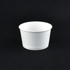 250호 아이스크림컵 종이용기 디저트컵 1000개(백색-무지), 250cc(백색-무지)종이컵, 1개