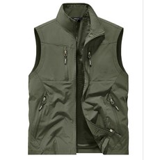 多口袋男款工裝背心 - 春秋戶外攝影運動休閒坎肩