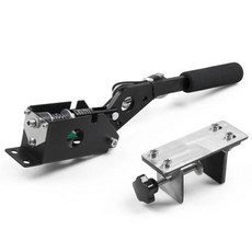 자전거 브레이크 패드 SIM 레이싱 USB 핸드 심 게임 고정 브래킷 포함 Fanatecosw 드리프트 랠리 G252729 T500, Black, 1개