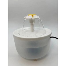 애견용품 반려동물 자동 필터 USB 전기 음소거 고양이 술꾼 그릇 1200mL 재순환 디펜서 호환, White opaque, 1.2L 15  15  9 CM, White opaque, 1개
