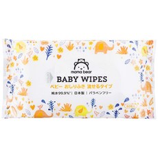 [Amazon Mama Bear 99.9% 브랜드] 아기 엉덩이 털 순수 흘릴 수 있는 타입 일본제