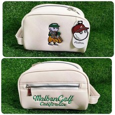 奢尚匯品 高爾夫球球童手包 運動手拿包 男女配件包 golf多功能收納手包置球袋, 米色, 1個
