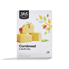 365 by Whole Foods Market 콘브레드 & 머핀 믹스, 1개, 425g