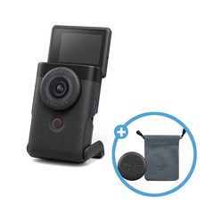 캐논코리아 정품 PowerShot V10 + 파우치 + 렌즈캡 [파워샷 V10] / 브이로그 카메라, V10(블랙)