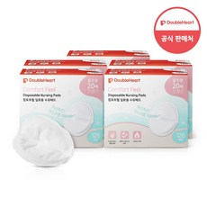 더블하트 컴포트필 수유패드 126매입, 126개입, 5개