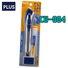 PLUS 普樂士 CU-004 美工刀 (小) (附拆刀盒、刀片) (35-332), 1個