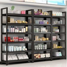 貨架展示架樣品鐵架子多層倉儲貨櫃超市零食貨架化妝品產品展示架