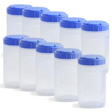 보성 원형 물병 3호 10p, 혼합 색상, 800ml, 10개