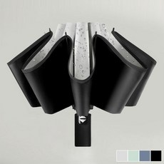 비 자외선차단 거꾸로 접는 3단 자동 우산 빗물 NO _050613