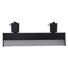 LED 冰塊軌道燈MIT-1尺(30公分) 網紅美髮店指定款 一體成型軌道泛光長條燈, 1尺-45W亮度-黑款軌道款 自然光, 1個