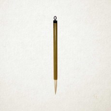 칠성당 한국화 교재용 대 11mm 서예 붓 1개입