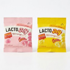 락토조이 구미젤리 복숭아맛 + 망고맛 600g, 25g, 6개