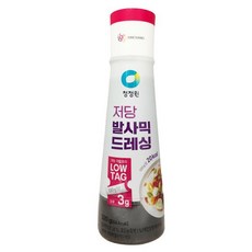 청정원 청정원 저당 발사믹 드레싱 320g X 4개, 1개
