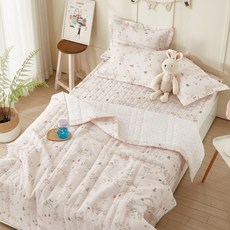 [르헤브] 페스티벌 스노우 리플 누빔이불 패드세트 SS/싱글