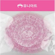 의류 소품 꾸미기 반짝이 장식 레이스 자주색