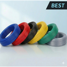 케이에스로프 코팅와이어 국산 PVC 로프 100M, 파랑코팅, 1개